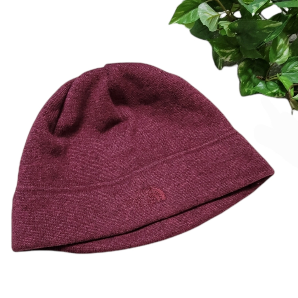 The North Face Wine Burgundy Beanie Hat‎ One-Size